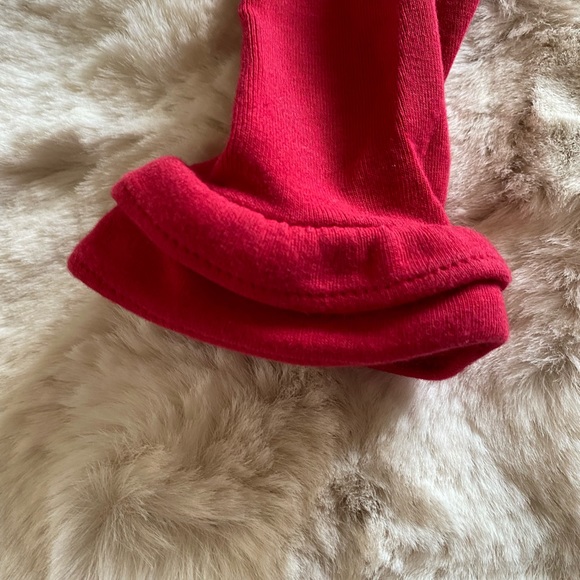 🐠2/$10🐠 Baby girls 👧  Gymboree red ruffle leggings. - Picture 2 of 3